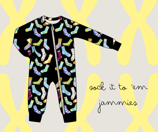 sock it to 'em jammies